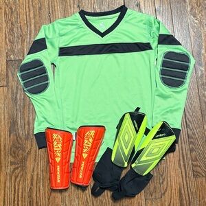 Goalkeeper Jersey with Shin Guards